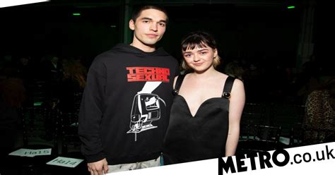 maisie williams freund|Maisie Williams has already discussed marriage with boyfriend